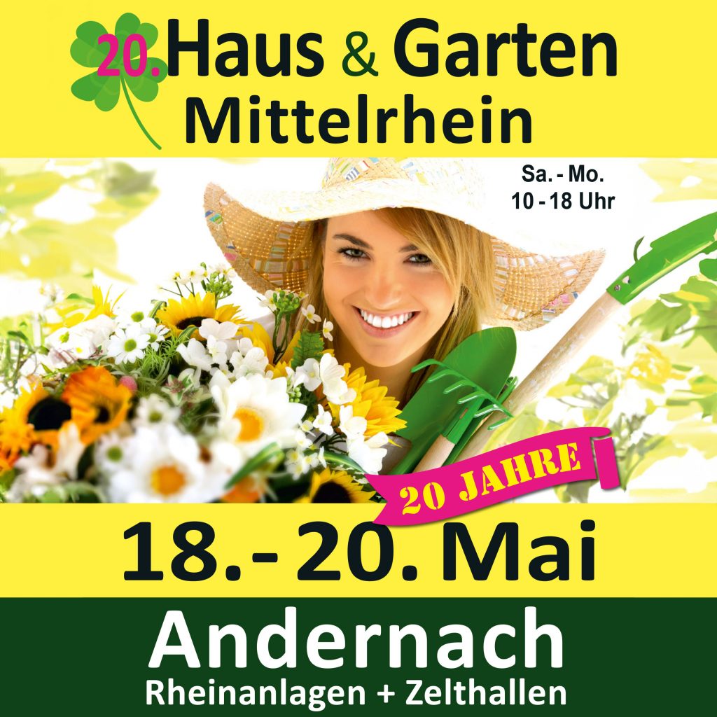 Haus & Garten Mittelrhein 18.-20. 05. 2024