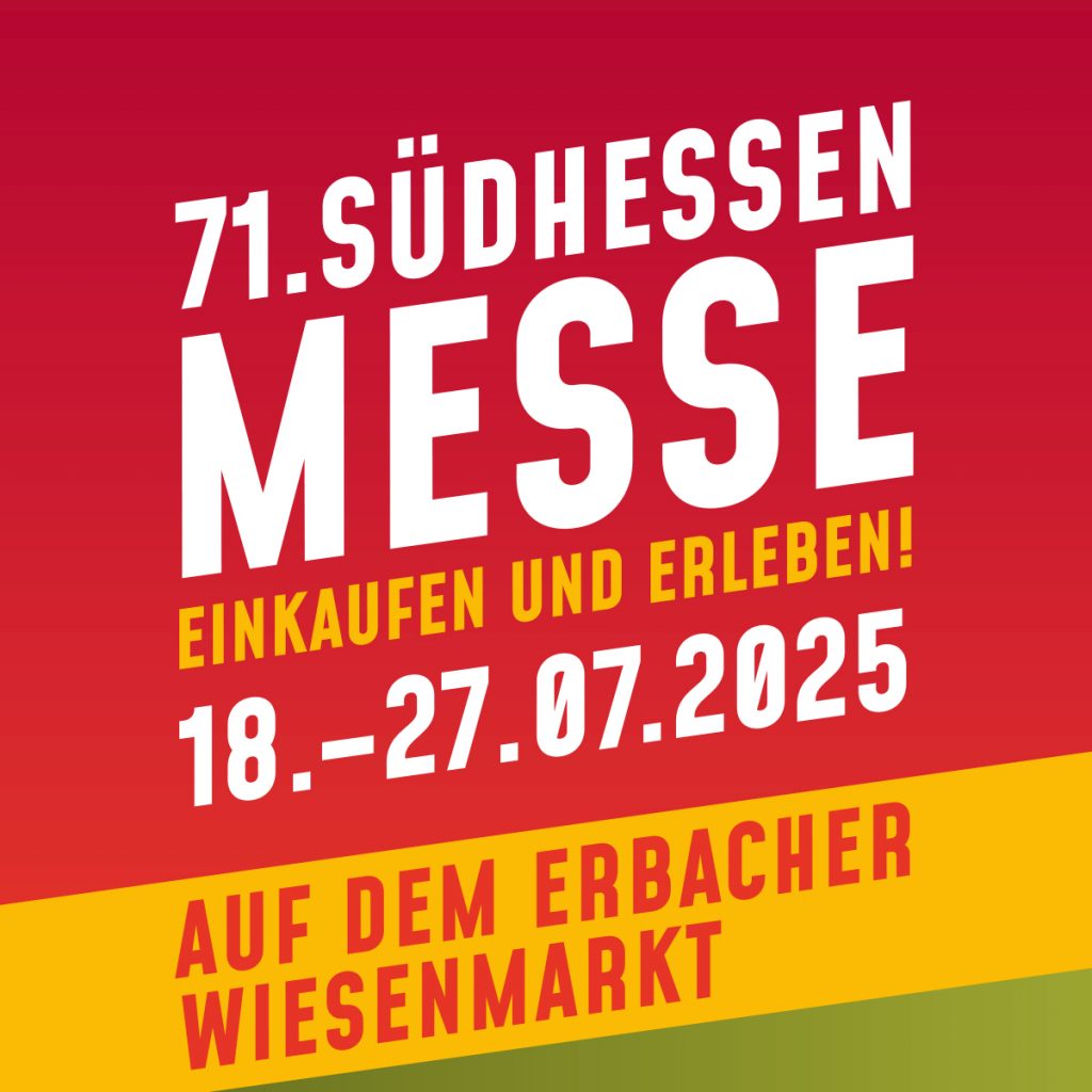 SüdhessenMESSE Erbach 18. – 27.07.2025