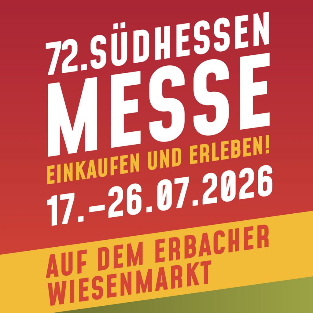 SüdhessenMESSE Erbach 17. – 26.07.2026